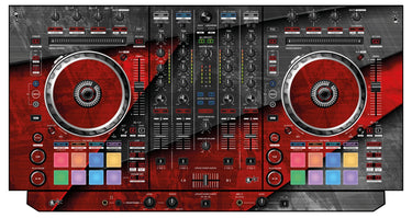 Pioneer DJ DDJ SX 3 Skin Steelay Red